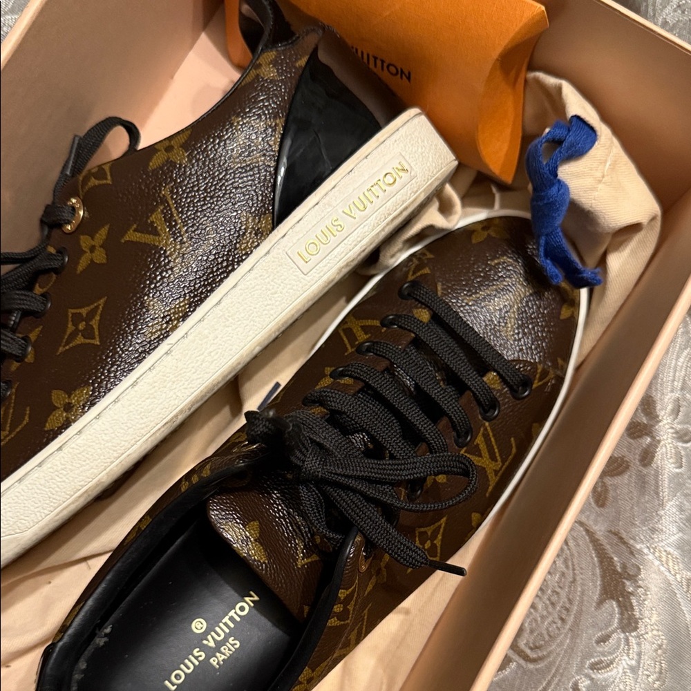 Louis Vuitton Monogram Frontrow Sneakers - Picture 4 of 14
